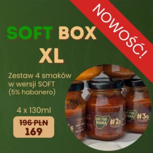 SOFT BOX XL • 4 x 130ml
